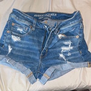 Hi-Rise Shortie Shorts